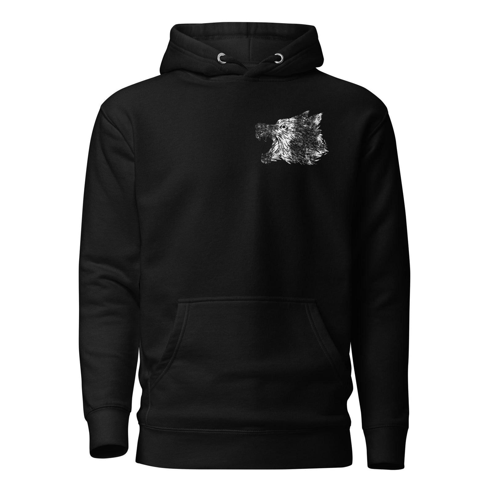 Yeah… She’s Cool Hoodie — Black front view