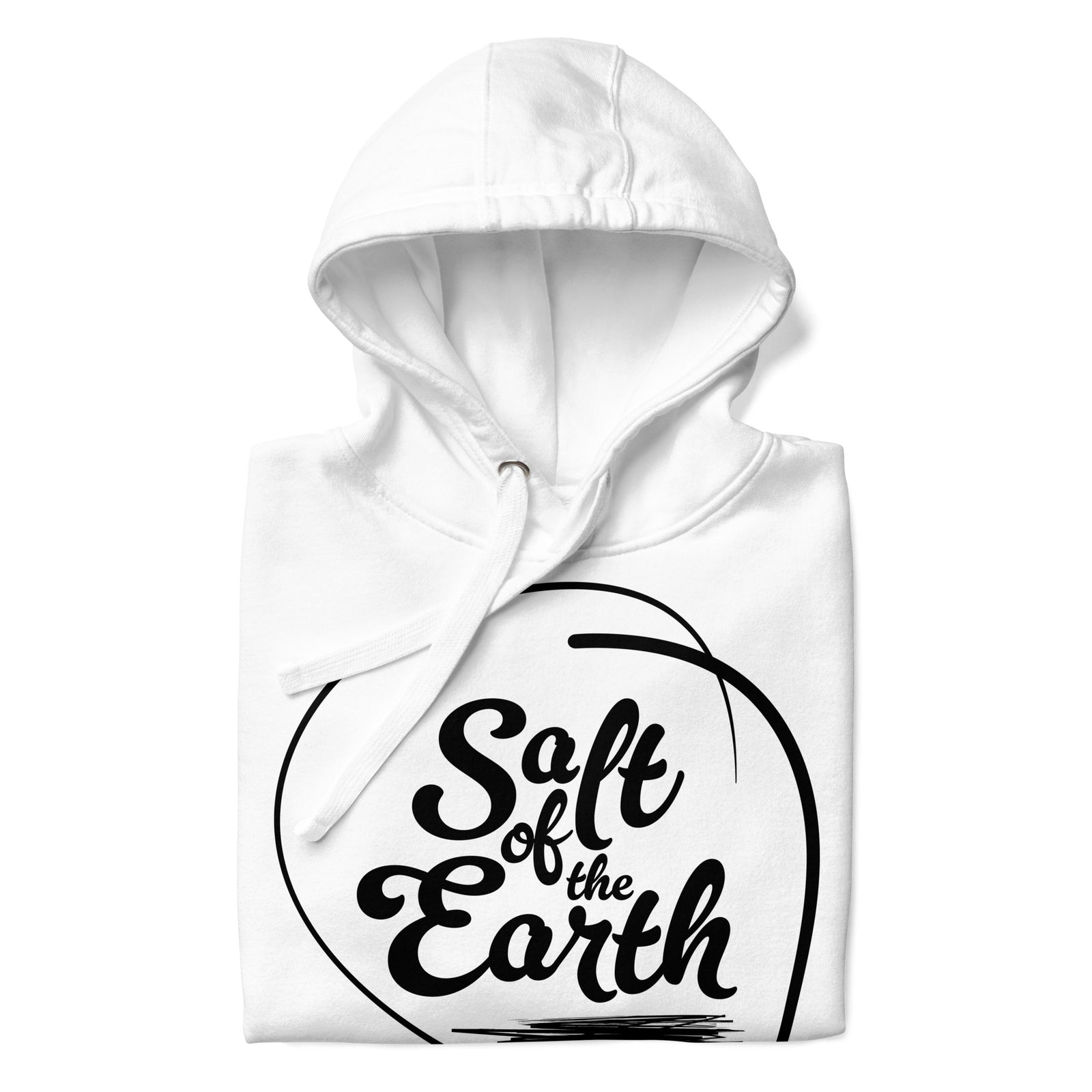 Salt of the Earth Hoodie — White front view