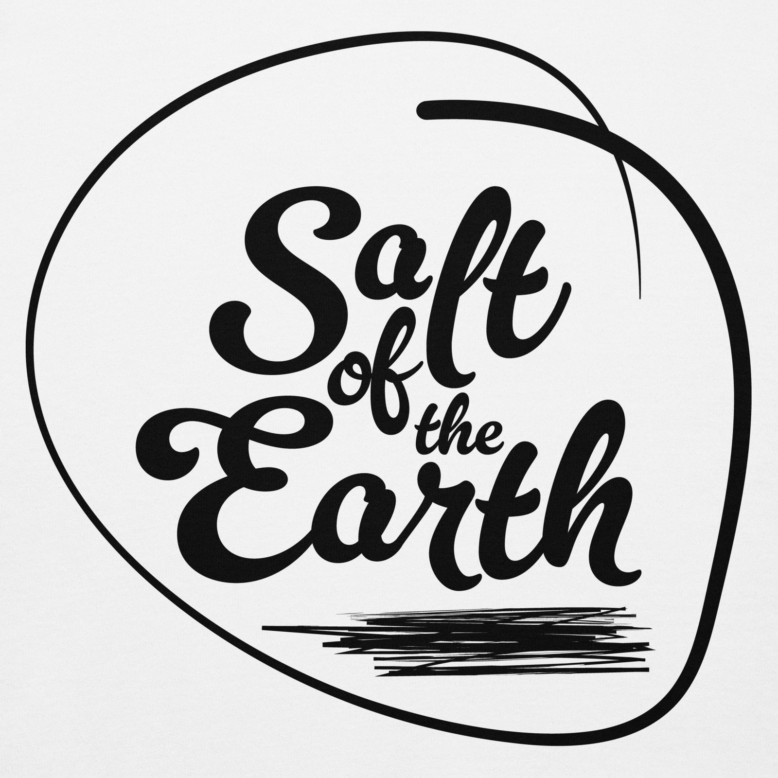 Salt of the Earth Hoodie — White front view