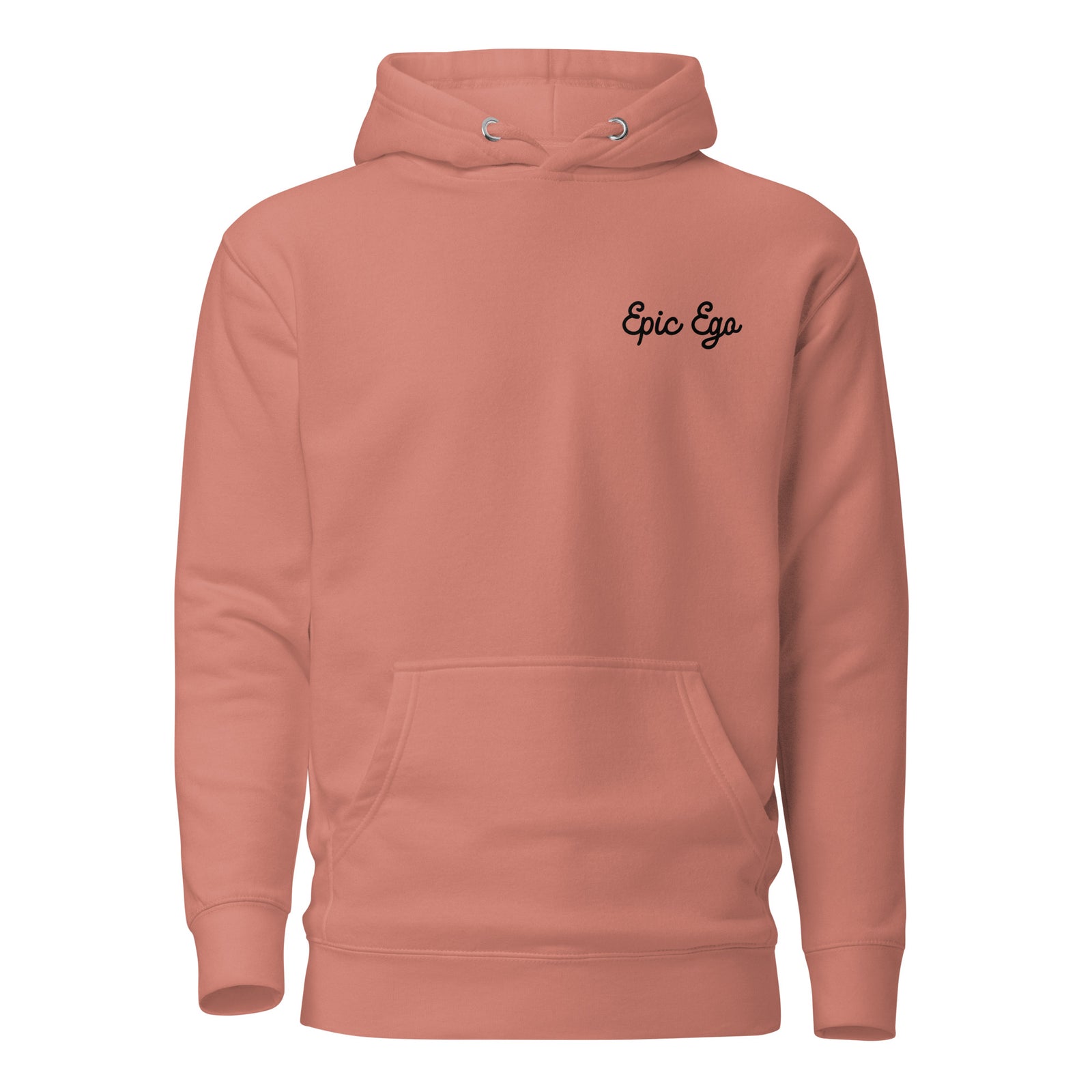 Running Wild Hoodie — Earth Tones — Dusty Rose front view