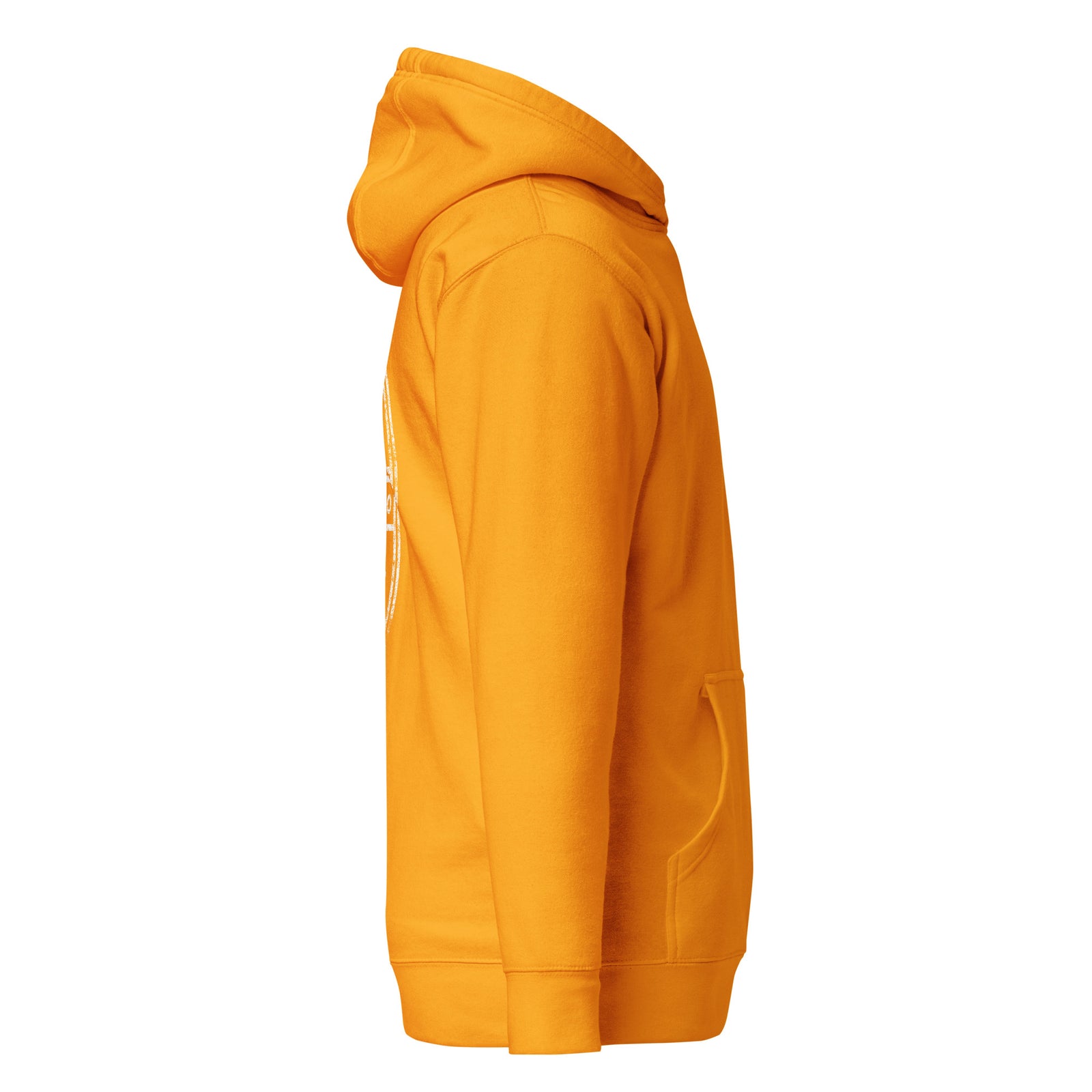 All Star Sign Shop Work Gear Hoodie — Gold Edition — Team Gold right-side view