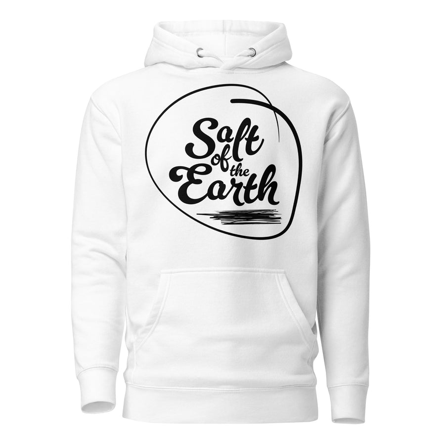 Salt of the Earth Hoodie — White front view